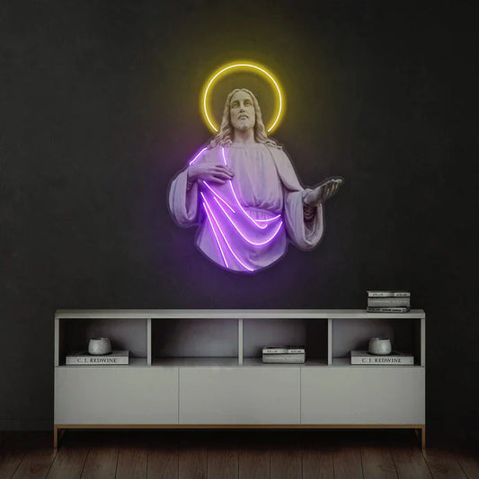 Jesus Chris Neon Art LED Neon Sign Light Neon