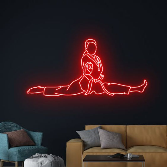 Karate LED Neon Sign Light Neon