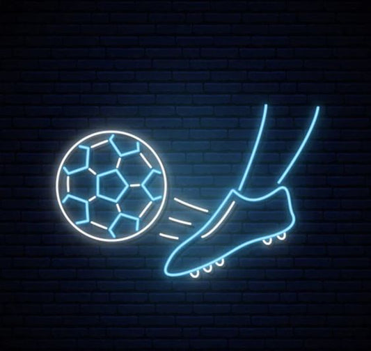 Kick the ball LED Neon Sign Light Neon