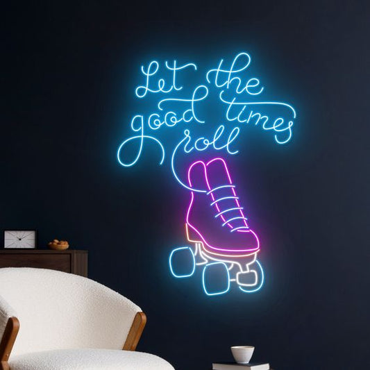 Let the good times roll Paten LED Neon Sign Light Neon