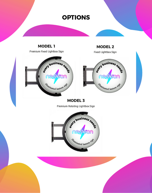 Custom Lightbox Signs