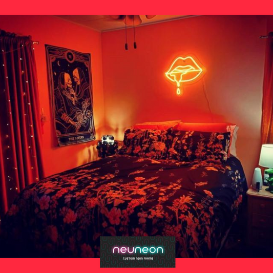 Lip Figure LED Neon Sign Light Neon