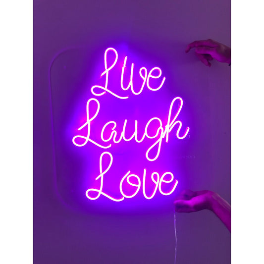 Live Laugh Love LED Neon Sign Light Neon