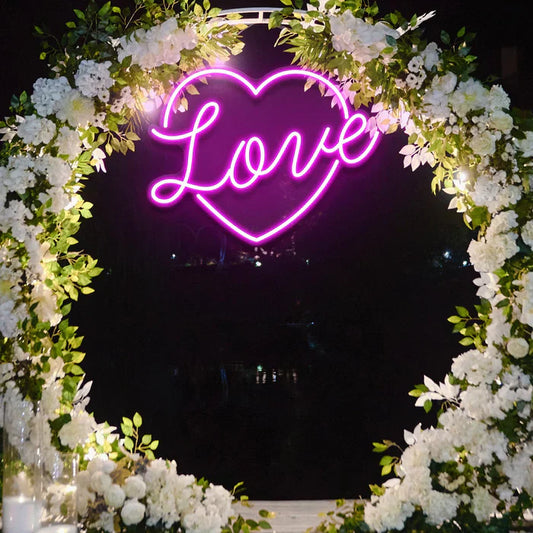 Love Wedding Decoration LED Neon Sign Light Neon