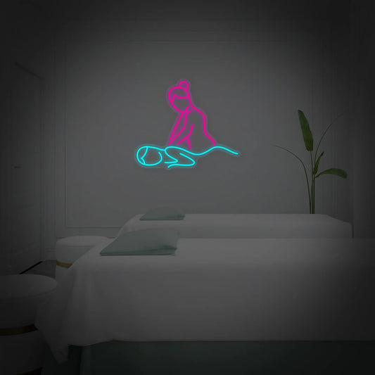 Massage Skin Care LED Neon Sign Light Neon