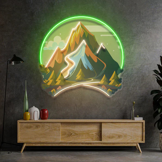 Mountain Landscape Neon Art LED Neon Sign Light Neon