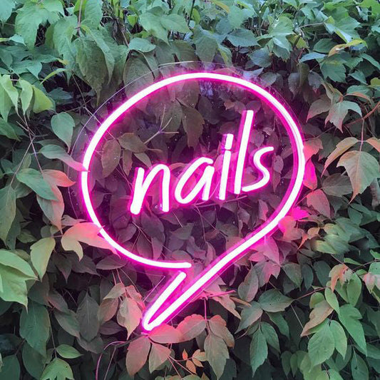 Nails LED Neon Sign Light Neon