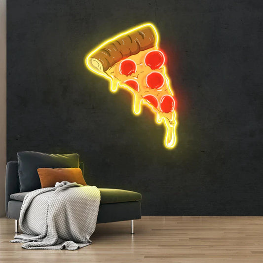 Neon Art Pizza LED Neon Sign Light Neon