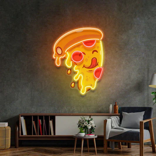 Neon Art Pizza LED Neon Sign Light Neon