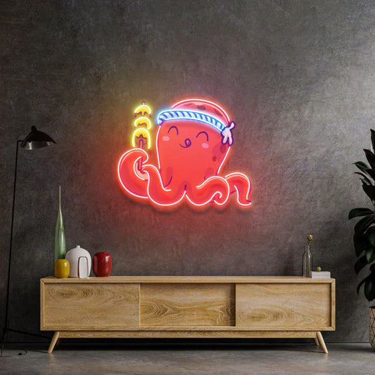 Octopus Neon Art LED Neon Sign Light Neon