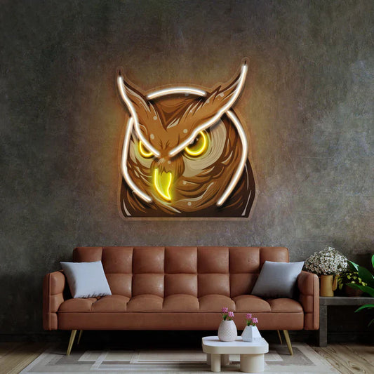 Owl Neon Art LED Neon Sign Light Neon