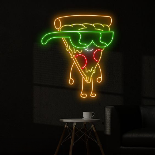 Pizza Man LED Neon Sign Light Neon