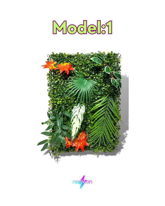 Outdoor Artificial Plant Wall Model: 1