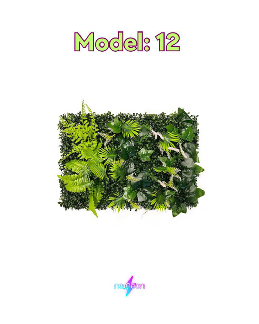 Outdoor Artificial Plant Wall Model: 12