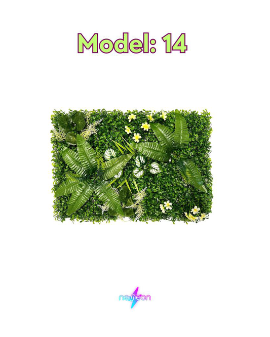 Outdoor Artificial Plant Wall Model: 14