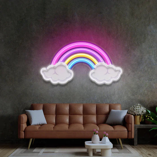 Rainbow Balloon Neon Art LED Neon Sign Light Neon