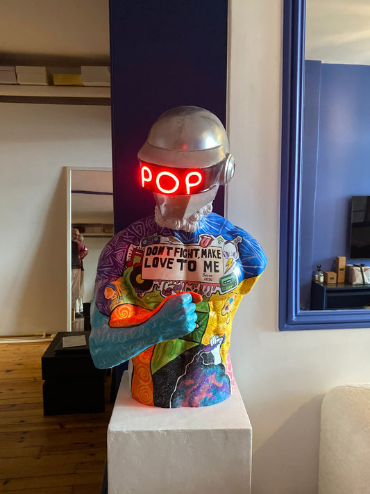 Hercules Pop Lighted Sculpture