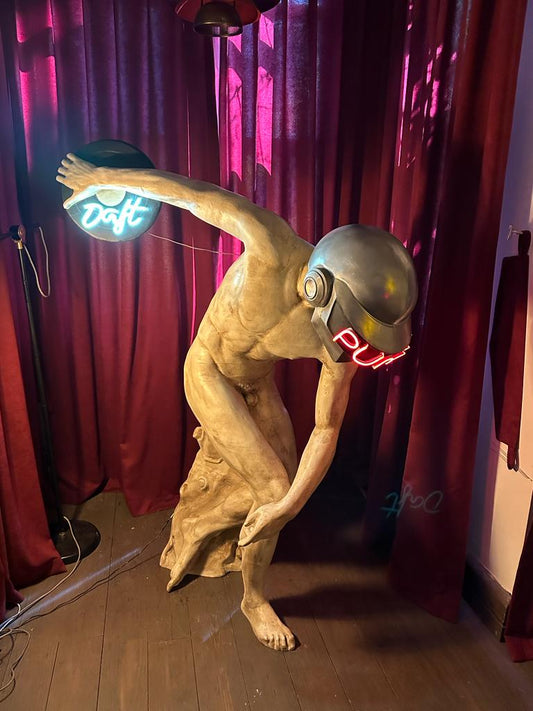 Daft Punk Lighted Sculpture