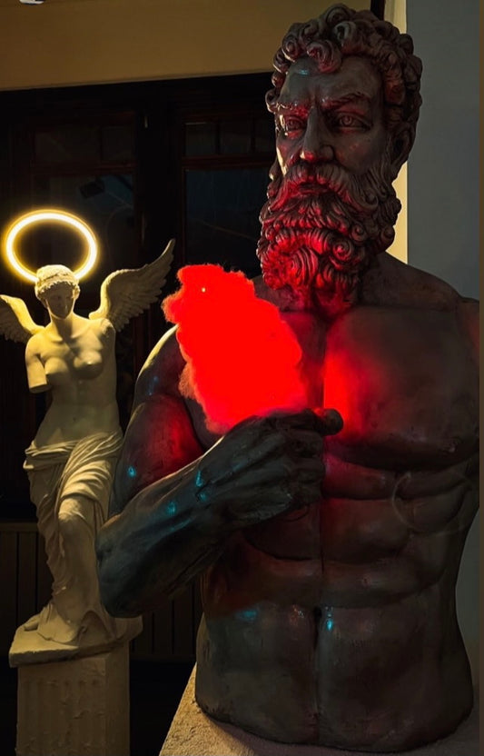 Hercules Cotton Candy Lighted Sculpture