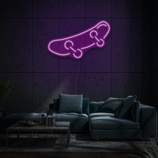 Skateboard ( LED Neon Sign Light Neon
