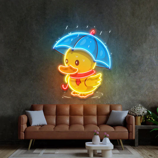 Umbrella and Duck Neon Art LED Neon Sign Light Neon