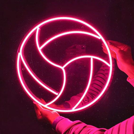 Volleyball Ball LED Neon Sign Light Neon