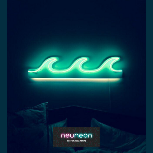 Waves LED Neon Sign Light Neon
