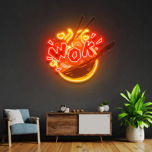 WOK Neon Art LED Neon Sign Light Neon