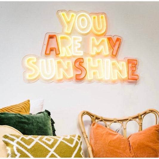 You Are My Sunshine LED Neon Sign Light Neon