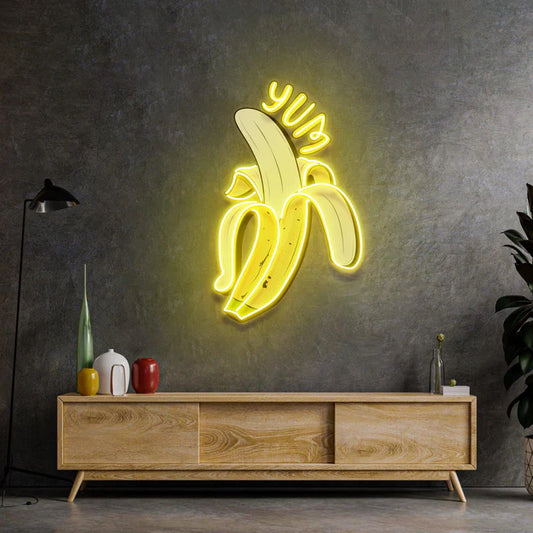 Yum Banana Neon Art LED Neon Sign Light Neon
