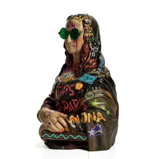 Mono Lisa & Pop Art Sculpture