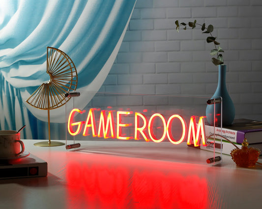 Game Room Desktop LED Neon Sign Light Neon