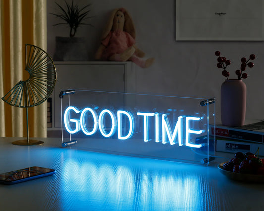 Good Time Desktop LED Neon Sign Light Neon