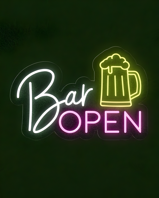 Bar Open LED Neon Sign Light Neon