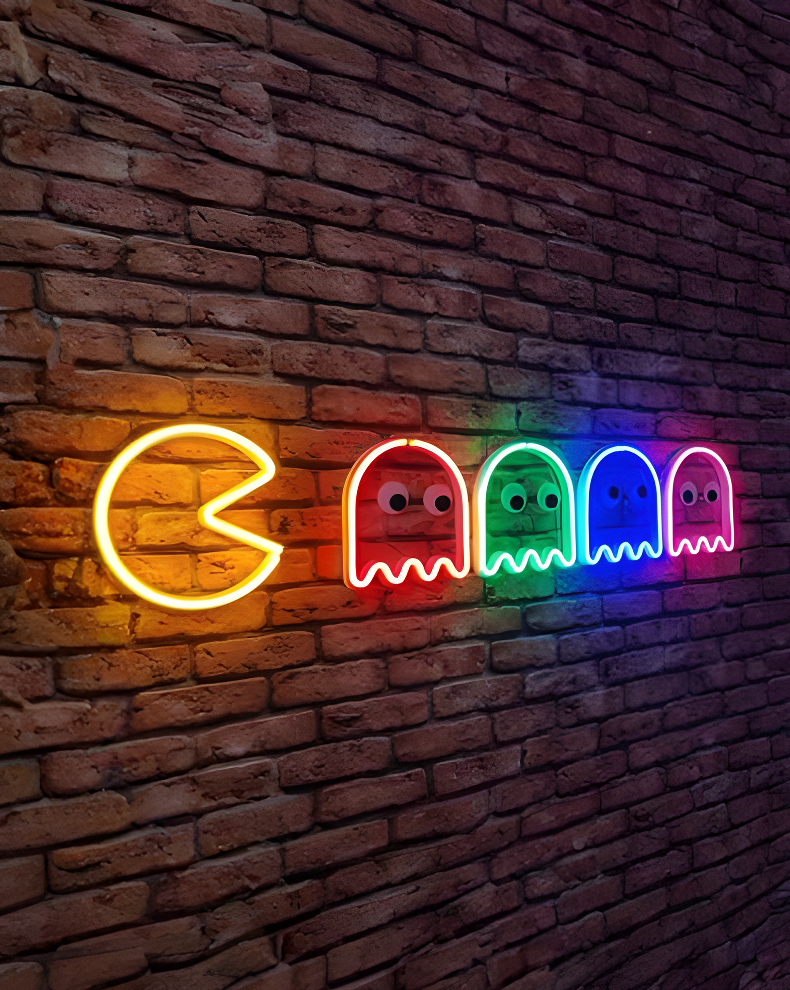 Pacman LED Neon Sign Light Neon – Neu Neon