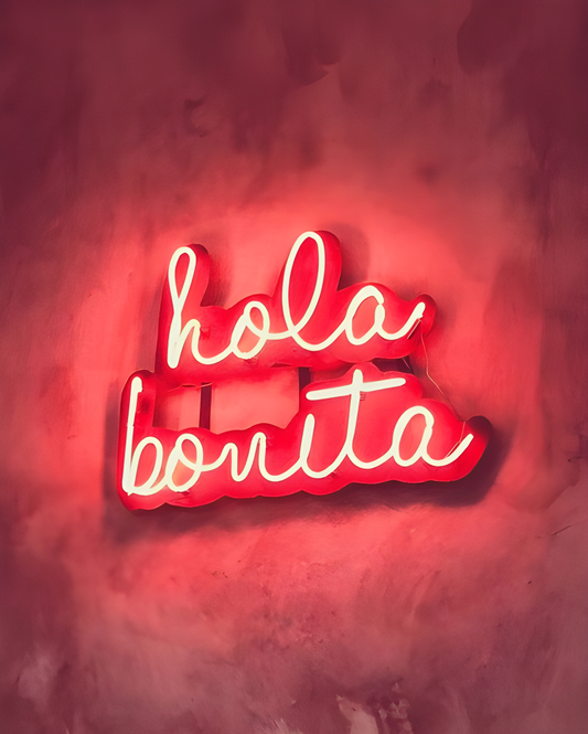 hola bonita LED Neon Sign Light Neon