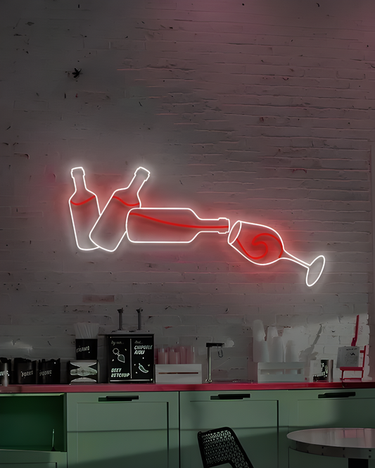 Wine LED Neon Sign Light Neon
