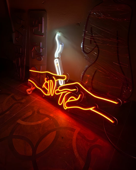 Hands LED Neon Sign Light Neon