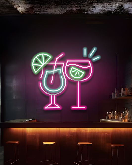 Cocktails Led Neon Sign Light Neon