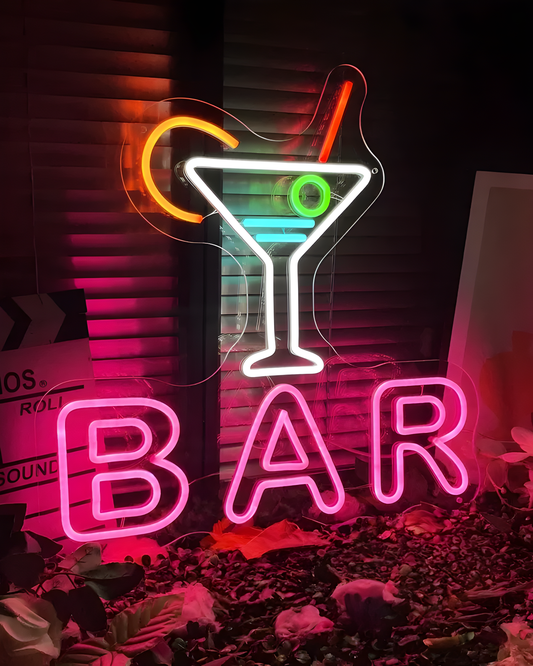 Cocktail Bar LED Neon Sign Light Neon