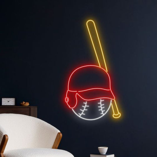 Baseball Cap LED Neon Sign Light Neon