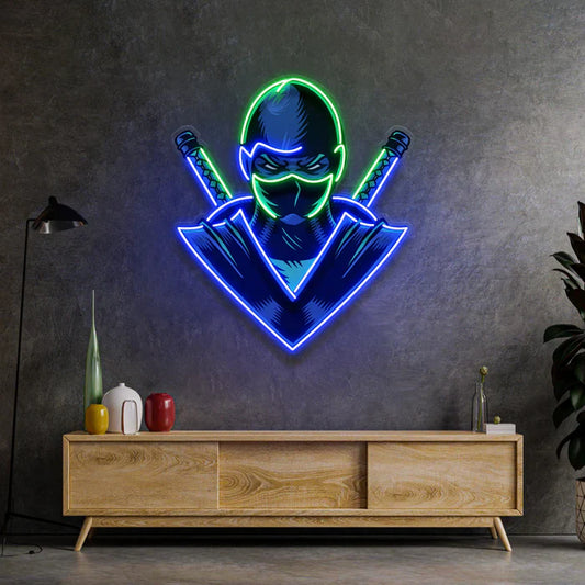 Blue Ninja Neon Art LED Neon Sign Light Neon
