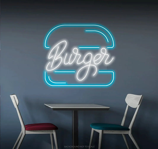 Burger LED Neon Sign Light Neon