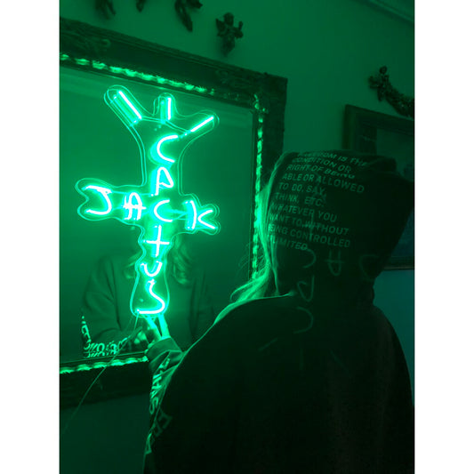 Cactus Jack LED Neon Sign Light Neon