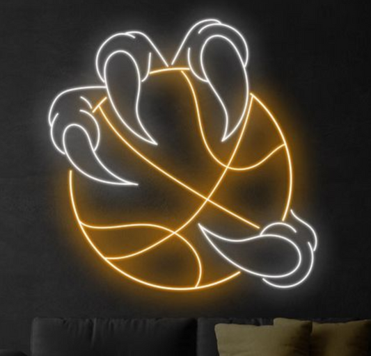 Claw and Basketball LED Neon Sign Light Neon