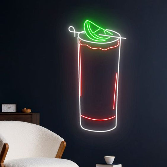 Cocktail LED Neon Sign Light Neon