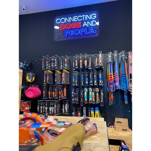 Connecting Dogs And People LED Neon Sign Light Neon