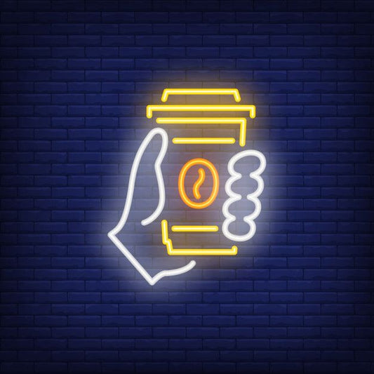 Cup of Coffee LED Neon Sign Light Neon