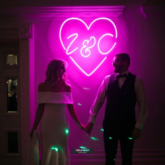 Customisable Heart Neon LED Neon Sign Light Neon