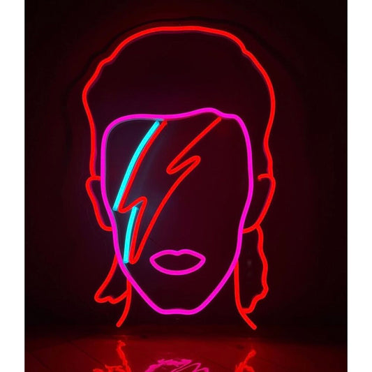 David Bowie LED Neon Sign Light Neon